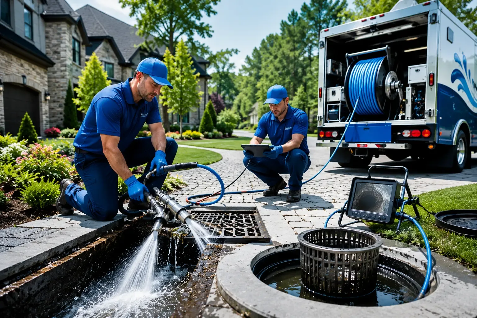 Local outdoor drain cleaning professionals in Hillside, CO